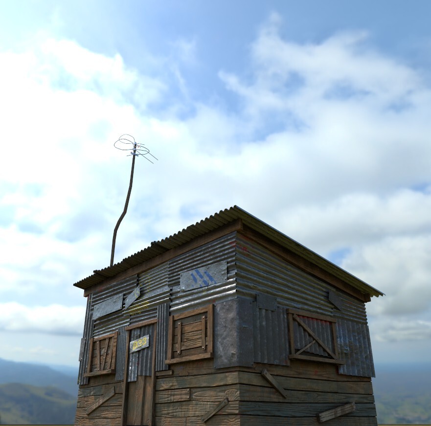 modelisation cabanon